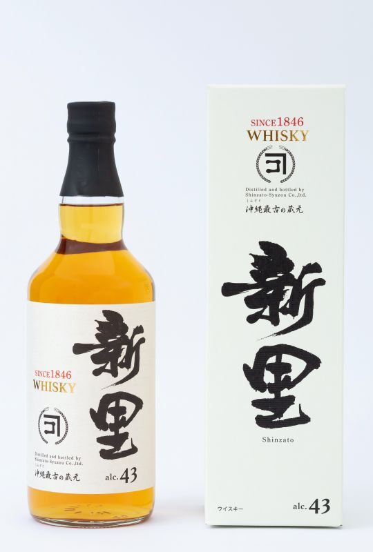 ウイスキー 新里酒造 新里 43° 沖縄産whisky